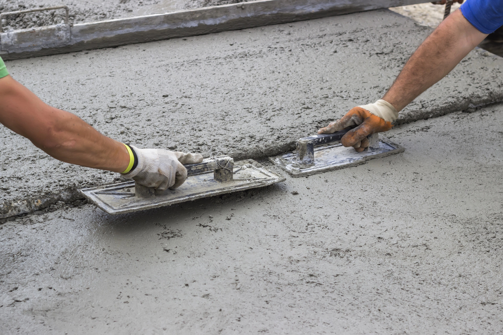 Betonieren bei extremen Wetterbedingungen